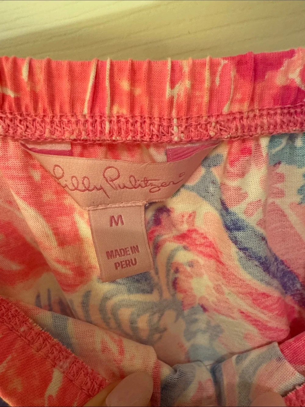 Lilly Pulitzer Pink and Blue Strapless Floral Sundress - Picture 3 of 5